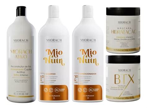 Selagem Miorach Mionutri Kit 1l Hidrataçao Btx 5x1 Parcelamento