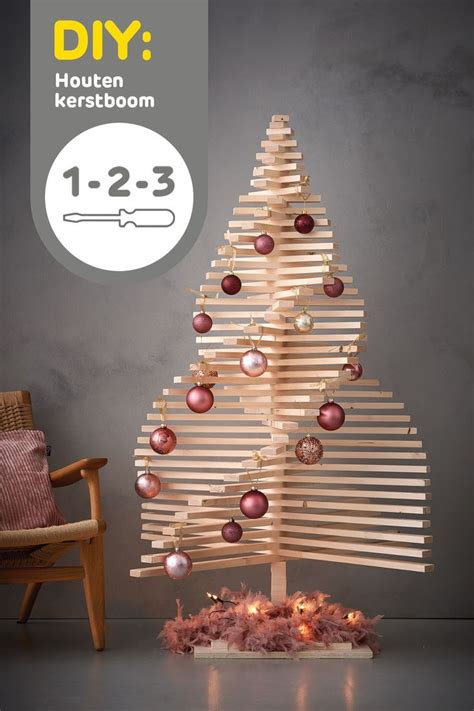 Diy Houten Kerstboom Maken Stappenplan Houten Kerstbomen Kerstboom