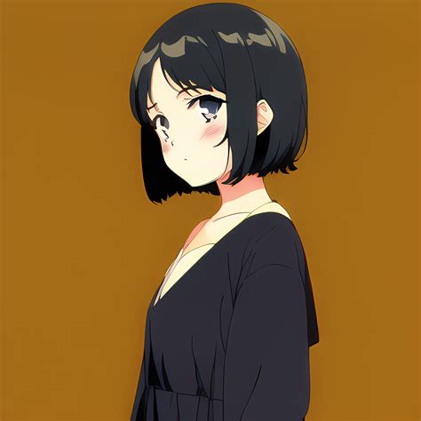 Short Black Hair Anime Wallpapers Wallpaper Cave