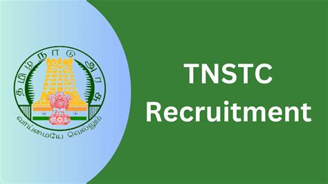 TNSTC Recruitment 2024 Apply Online For Jobs Notification