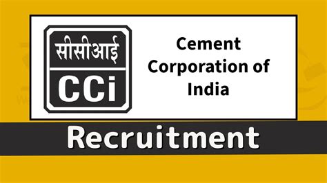 CCI Recruitment 2024 Notification Out Apply Offline Form Sarkari