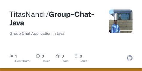 GitHub TitasNandi Group Chat Java Group Chat Application In Java