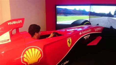 Ferrari Formula 1 Simulator Youtube