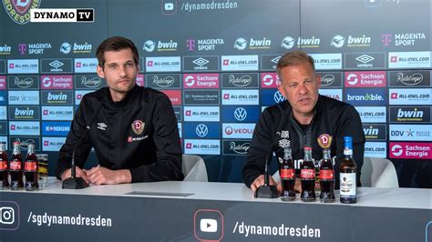 Spieltag Sgd Vfb Pressekonferenz Vor Dem Spiel Youtube