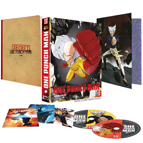 One Punch Man Saison Blu Ray Collector Chocobonplan