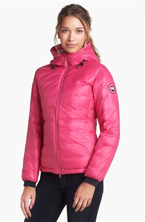 Canada Goose Camp Hooded Down Jacket In Pink Summit Pink Lyst