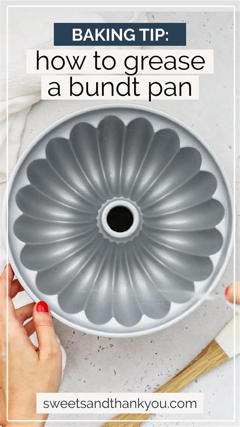 How To Grease A Bundt Pan Keep Bundt Cakes From Sticking Sweets