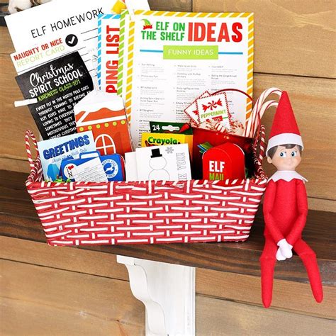 Elf Kit 2022 24 Day Elf Kit Elf Props Elf Antics Christmas Fun 24