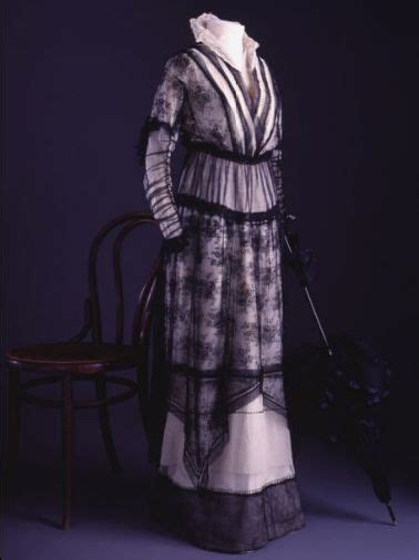 Evening Ensemble Ca 1910 Powerhouse Museum Edwardian Clothing