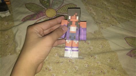 How To Make An Aphmau Papercraft Youtube