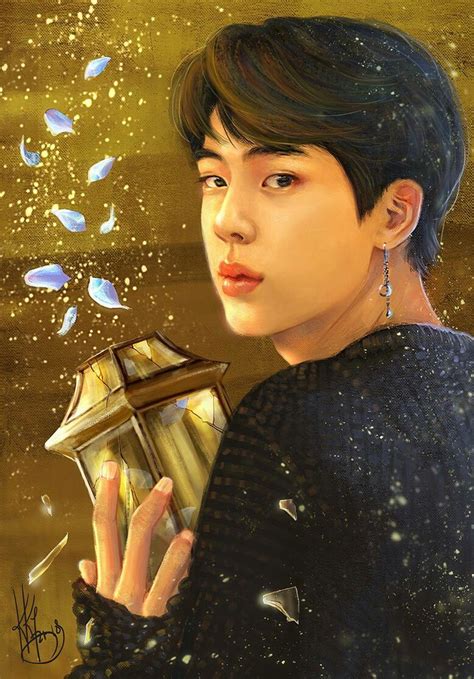 Kim Seokjin Bts Drawings Bts Fanart Fan Art