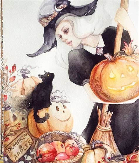 Pin en Witch Criaturas fantásticas Ilustraciones Dibujos