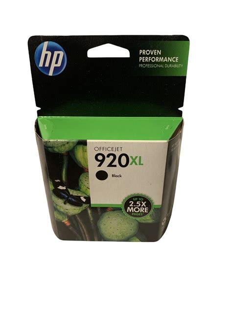 Genuine Hp Xl Ink Black Cd An High Capacity Sealed Expired