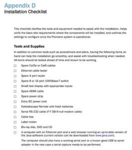 Free Pc Installation Checklist Templates Instruction Printable