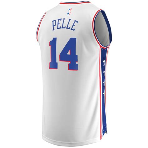 Norvel Pelle Philadelphia 76ers Fanatics Fast Break Replica Player Team Jersey Association