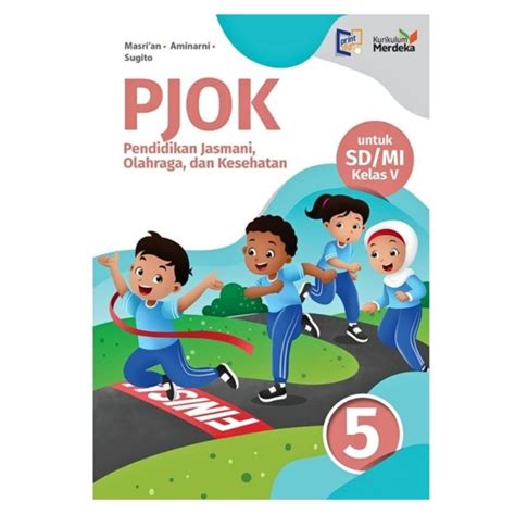 Jual Buku Pjok Kelas 1 2 3 4 5 6 SD Erlangga Kurikulum Merdeka Original