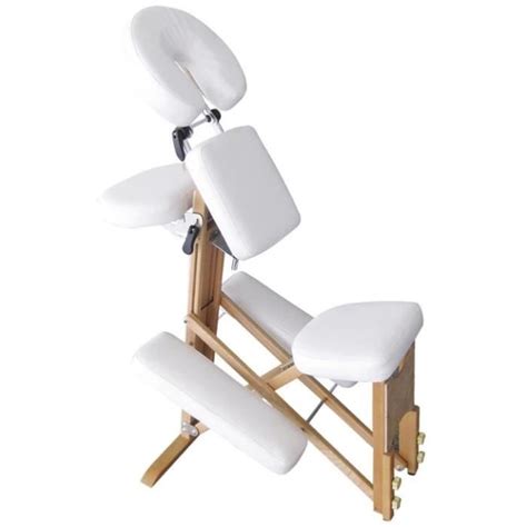 Chaise De Massage En Bois Ubud Cdiscount Sant Mieux Vivre