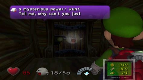 Luigis Mansion Cutscene Not Enough Boos To Fight Boolosus 1080p