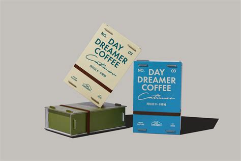 「daydreamer」coffee Brand Identity Design咖啡品牌设计 Behance