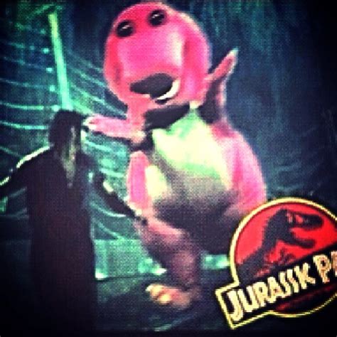 Barney Creepy Face