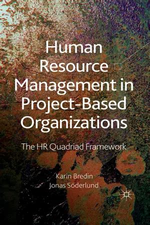 PDF Human Resource Management In Project Based Organizations De K