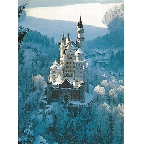 Puzzle Ravensburger Castelul Neuschwanstein Iarna 1500 Piese EMAG Ro