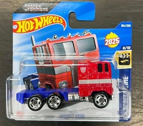 Hot Wheels X Transformers Basic Line Optimus Prime Truck Full In