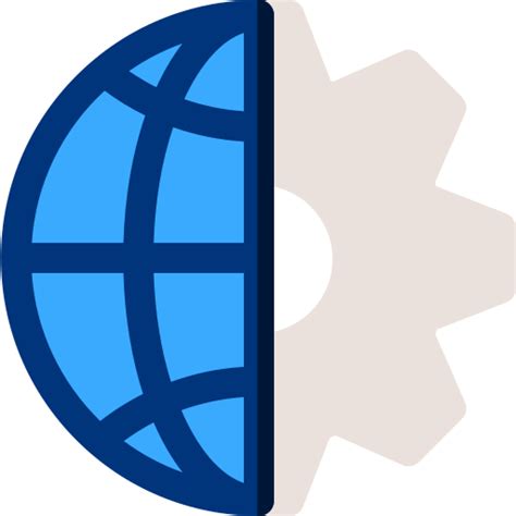 Global Basic Rounded Flat Icon