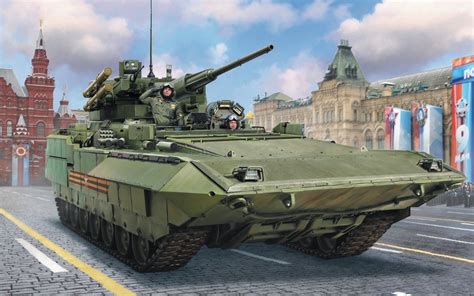 Tbmp T Armata Russian Heavy Infantry Fighting Vehicle Hlj