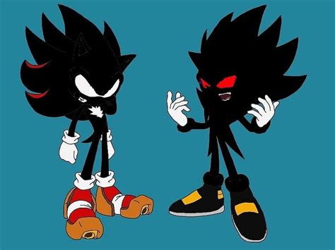 Dark Hyper Shadic And Dark Hyper Nazo Brothers By Darkchaosnazo On