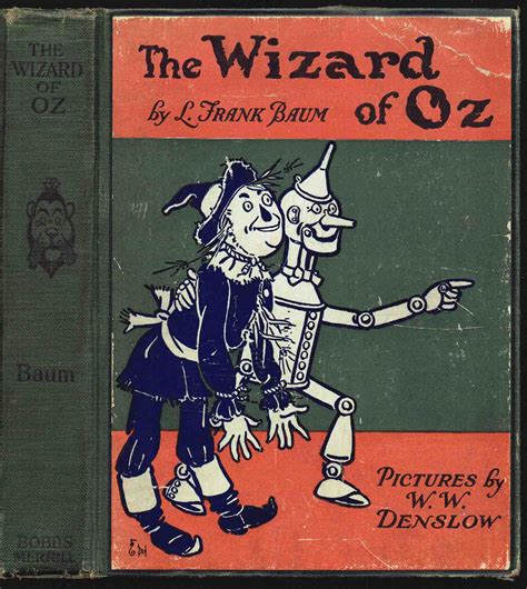 The Wizard Of Oz By Baum L Frank Denslow W W Illustrator Good