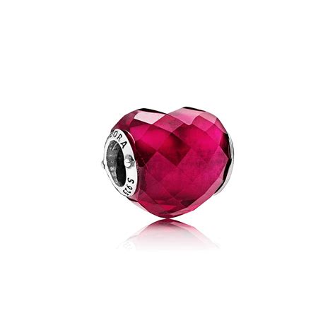 Pandora Fuchsia Pink Heart Charm 796563nfr Francis And Gaye Jewellers