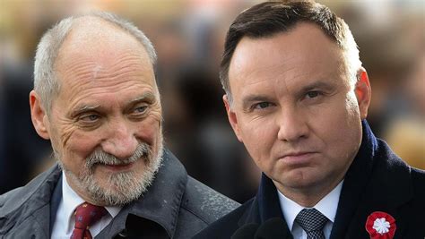 Andrzej Duda O Konflikcie Z Macierewiczem Tej Sprawy Nie Rozumiem I