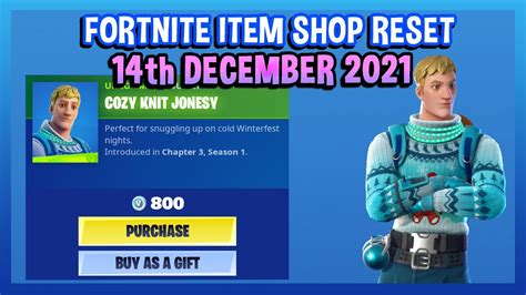 New Cozy Knit Jonesy Rare Crazy Feet Emote Back Fortnite Item Shop Reset 14th December