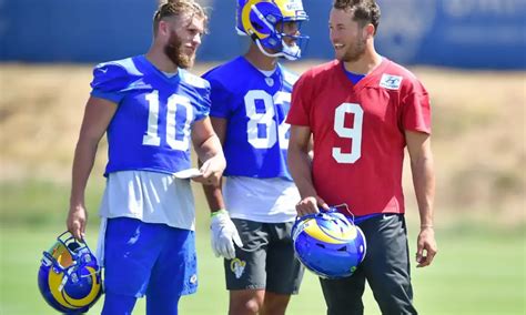 Injured Cooper Kupp Practicing For Los Angeles Rams For Week 12