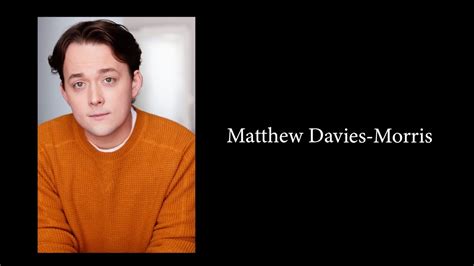 Matthew Davies Morris 2024 Acting Reel Youtube