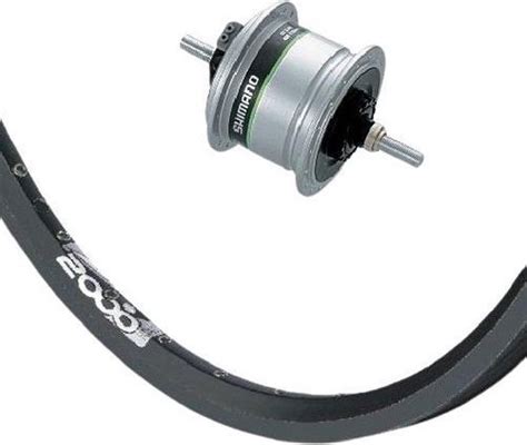 Shimano Voorwiel 28 Inch 622 Mm Naafdynamo Rollerbrake Zwart Bol