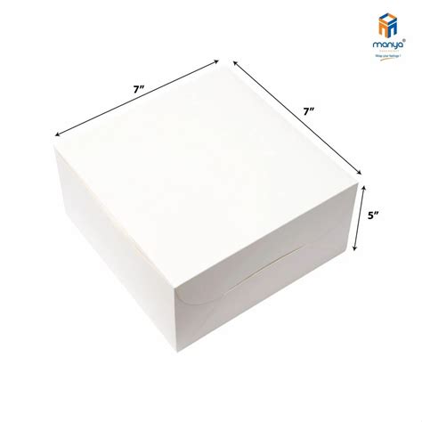 Non Printed Duplex Paper X X Plain Cake Box Gram Without