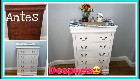 COMO RENOVAR TUS MUEBLES VIEJOS DIY TRANSFORMA UN MUEBLE VIEJO A