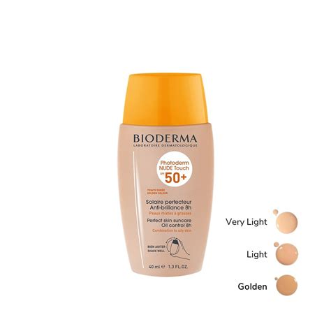 Bioderma Photoderm Nude Touch Spf Golden Tint Ml