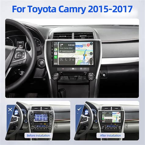 Toyota Camry Usa Radio Upgrade Aftermarket Stereo Carplay