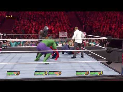 Wwe K Royal Rumble Marvel Vs Dc Youtube