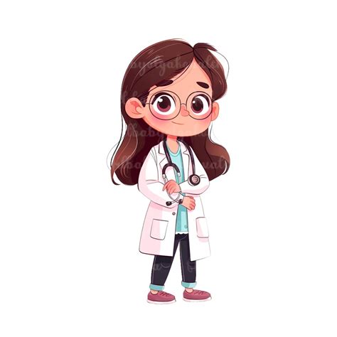 Doctor Png Cute Doctor Clip Art Digital Download Etsy