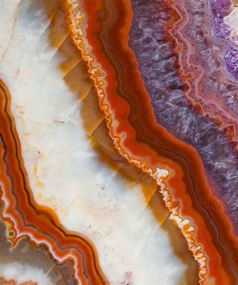 Rusty Amethyst Agate By Thequarry Redbubble