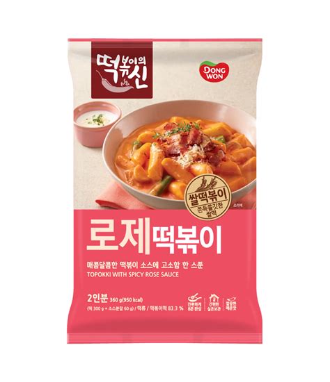 Dongwon Rosé Topokki 360g Haisue