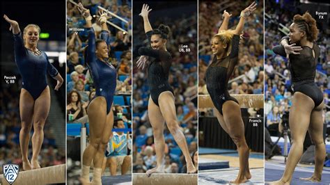 UCLA Gymnastics On Twitter UCLA Earned A Pac12 Best 7 1st Team All