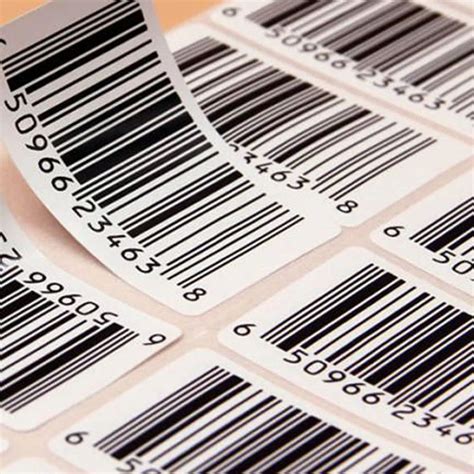 Paper White Barcode Label Stickers Packaging Type Roll At Rs 240