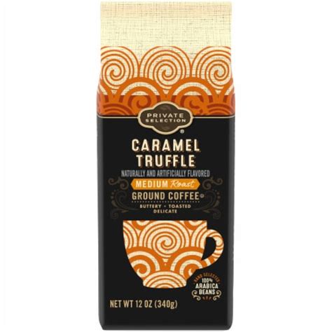 Private Selection Caramel Truffle Medium Roast Ground Coffee 12 Oz