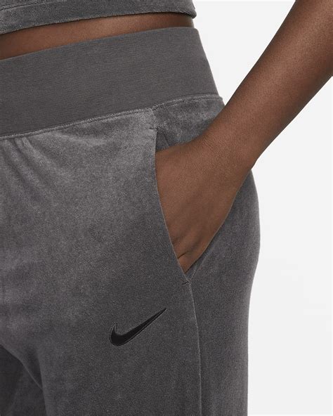 Nike Sportswear Women S High Waisted Wide Leg Terry Trousers Nike In