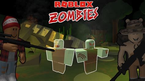 Slaying Zombies In Roblox Dead House Youtube